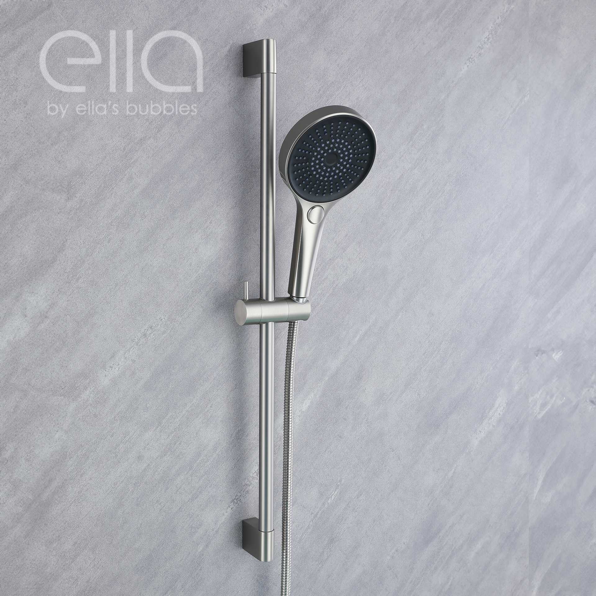 Support mural pour robinet de baignoire en cascade avec curseur de 24 po et douche à main - DT9A6040 | Support mural pour robinet de baignoire en cascade avec curseur de 24 po et douche à main - DT9A6040 |