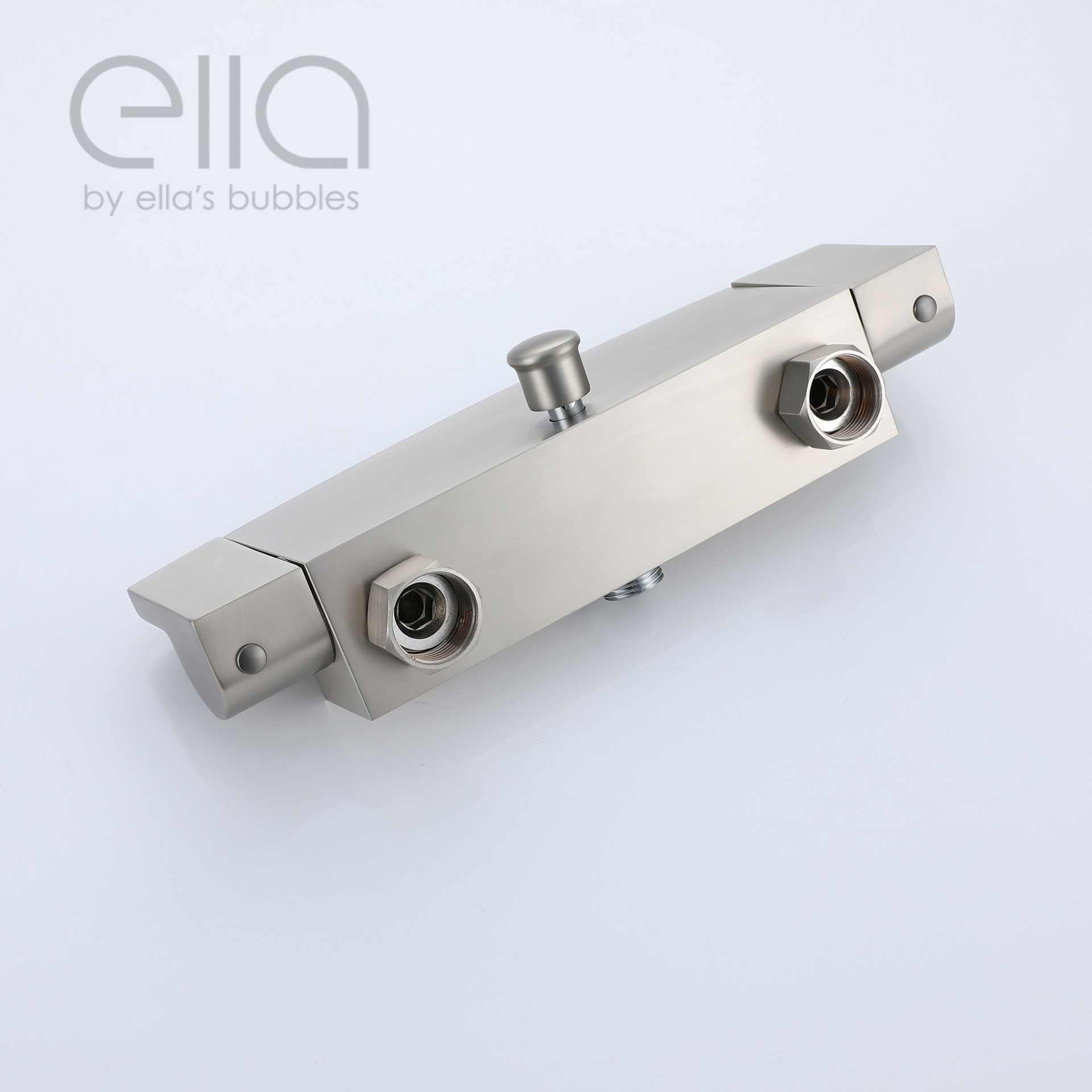 Support mural pour robinet de baignoire en cascade avec curseur de 24 po et douche à main - DT9A5953 | Support mural pour robinet de baignoire en cascade avec curseur de 24 po et douche à main - DT9A5953 |