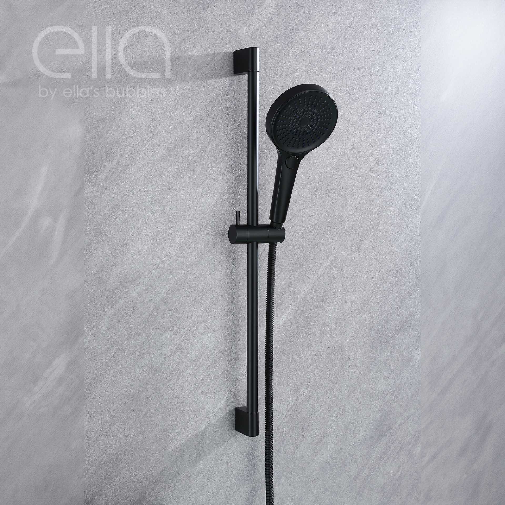 Support mural pour robinet de baignoire en cascade avec curseur de 24 po et douche à main - DT9A6078 | Support mural pour robinet de baignoire en cascade avec curseur de 24 po et douche à main - DT9A6078 |