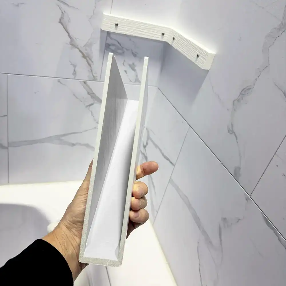 Carrelage PVC à rainure languette et rainure 25"x15 » - IMG 5994 2 2 | Brushed Nickel Mixers