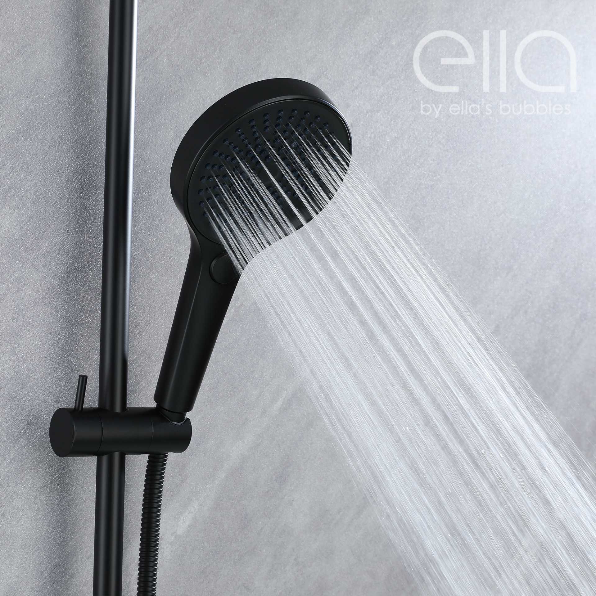 Support mural pour robinet de baignoire en cascade avec curseur de 24 po et douche à main - DT9A6096 | Support mural pour robinet de baignoire en cascade avec curseur de 24 po et douche à main - DT9A6096 |