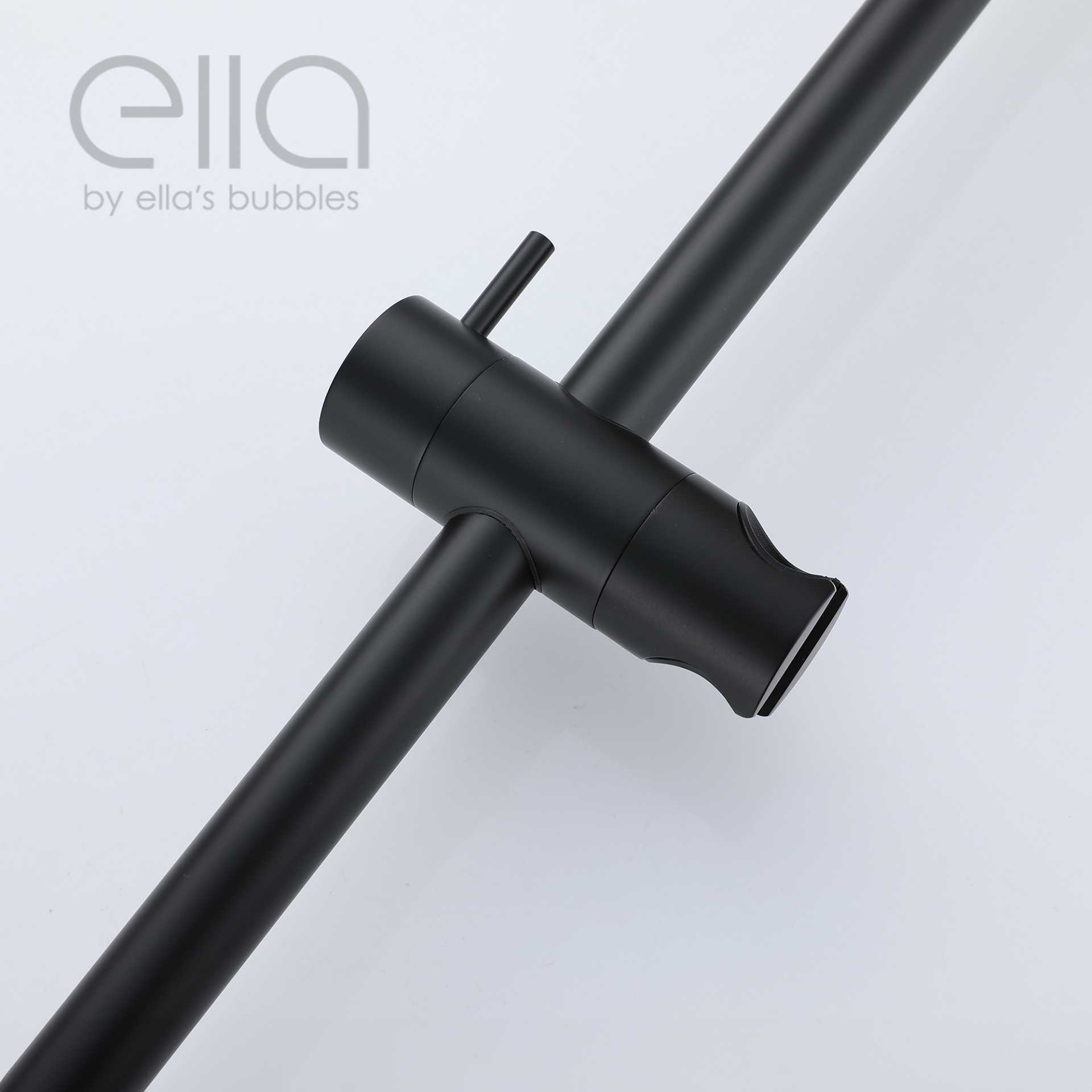 Support mural pour robinet de baignoire en cascade avec curseur de 24 po et douche à main - DT9A5957 | Support mural pour robinet de baignoire en cascade avec curseur de 24 po et douche à main - DT9A5957 |