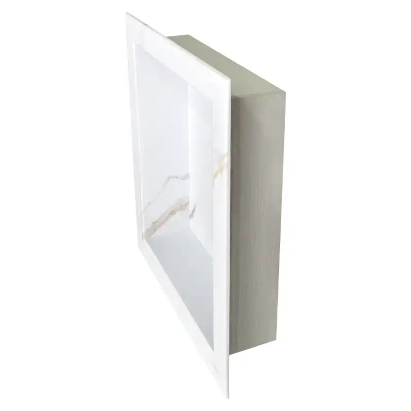 Carrelage PVC à rainure languette et rainure 25"x15 » - Niche shelf bathroom 11 | Faucet And Mixer Chrome 5
