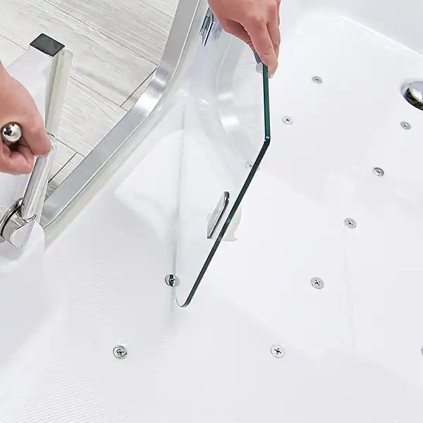 Petite baignoire Elite 30"x 52 » (76x132 cm) Technologie à double drain (Copie) - laydown 8 | Ella Acrylic Laydown72 Tub 32″x72″ (81 x 182cm)