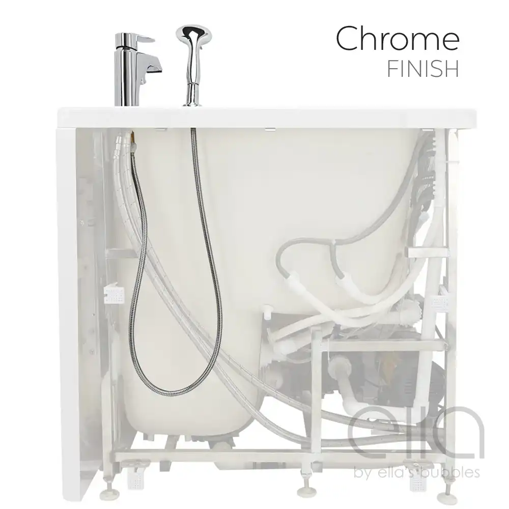 Baignoire Elite 30"x 52 », technologie à double drain, porte RH et drain SN-M1221 - fast fill faucet shower tub 1 | Fast Fill Faucet Shower Tub