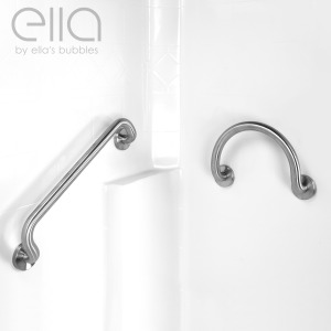Conseils pour l’installation de barres d’appui de salle de bain - brushed nickel wall grab bars | Baignoires avec porte Conseils pour l’installation de barres d’appui de salle de bain - brushed nickel wall grab bars | Baignoires avec porte
