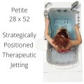 Petite Acrylique Walk-in Tub – 28