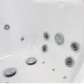 Tub4two baignoire acrylique walk-in avec porte battante extérieure, Air + Hydro + Massage indépendant des pieds 32 « x60 » (81cm X 152cm)