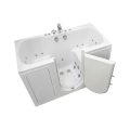 Tub4two baignoire acrylique walk-in avec porte battante extérieure, Air + Hydro + Massage indépendant des pieds 32 « x60 » (81cm X 152cm)