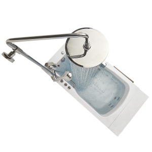 Ultra Acrylic Walk-in Tub, Fast Fill Faucet, 2″ Dual Drain – 30″w X 52″l (76cm X 132cm)