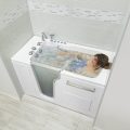 Ultra Acrylique Walk-in Tub, Robinet à remplissage rapide, 2 