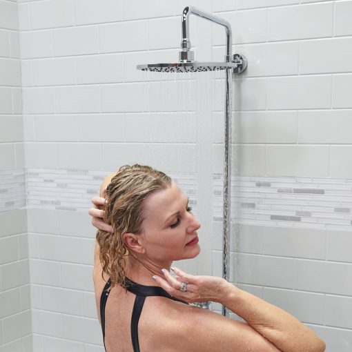 Kit de colonne de douche pour les robinets de baignoire walk-in montés sur le pont