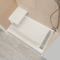 Clearancesale Cultured Marble Trench Drain Shower Base 36