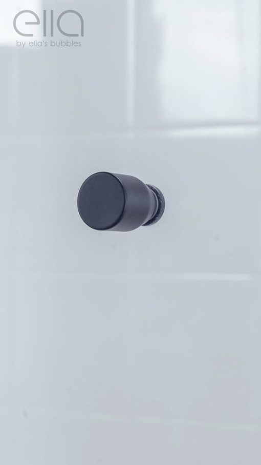 Duo 55 In. X 70 Po. Porte de douche coulissante encadrée avec verre transparent de 6 mm sans poignée
