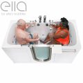 Ella Escape Baignoire à deux places, Air + Hydro + Massage indépendant des pieds 36