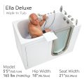 Deluxe Walk-in Tub 2023 - 30 