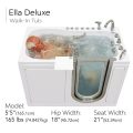 Deluxe Walk-in Tub 2023 - 30 