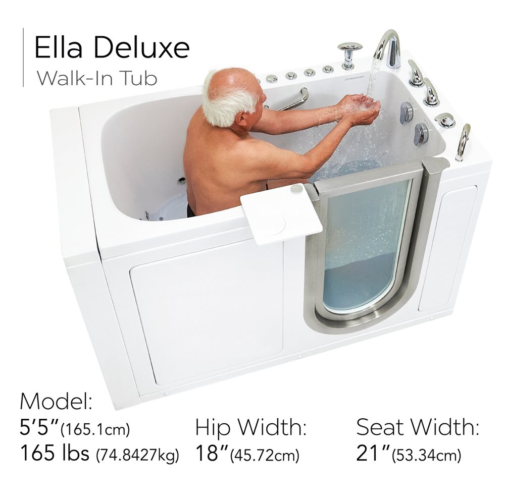 Deluxe Walk-in Tub 2023 - 30 " X 55 " (76.2cm X 140cm)