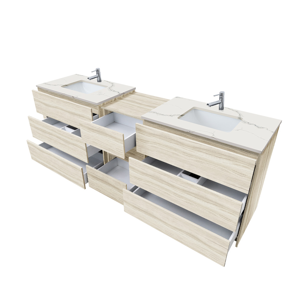 Meuble de salle de bain moderne Element standing de 92 » et 102 » avec combo en quartz - unnamed file 152 2 | Meuble de salle de bain moderne Element standing de 92 » et 102 » avec combo en quartz - Image172