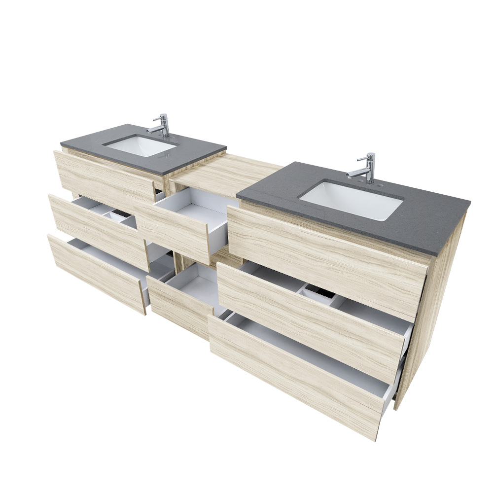 Meuble de salle de bain moderne Element standing de 92 » et 102 » avec combo en quartz - unnamed file 182 2 | Meuble de salle de bain moderne Element standing de 92 » et 102 » avec combo en quartz - Image202