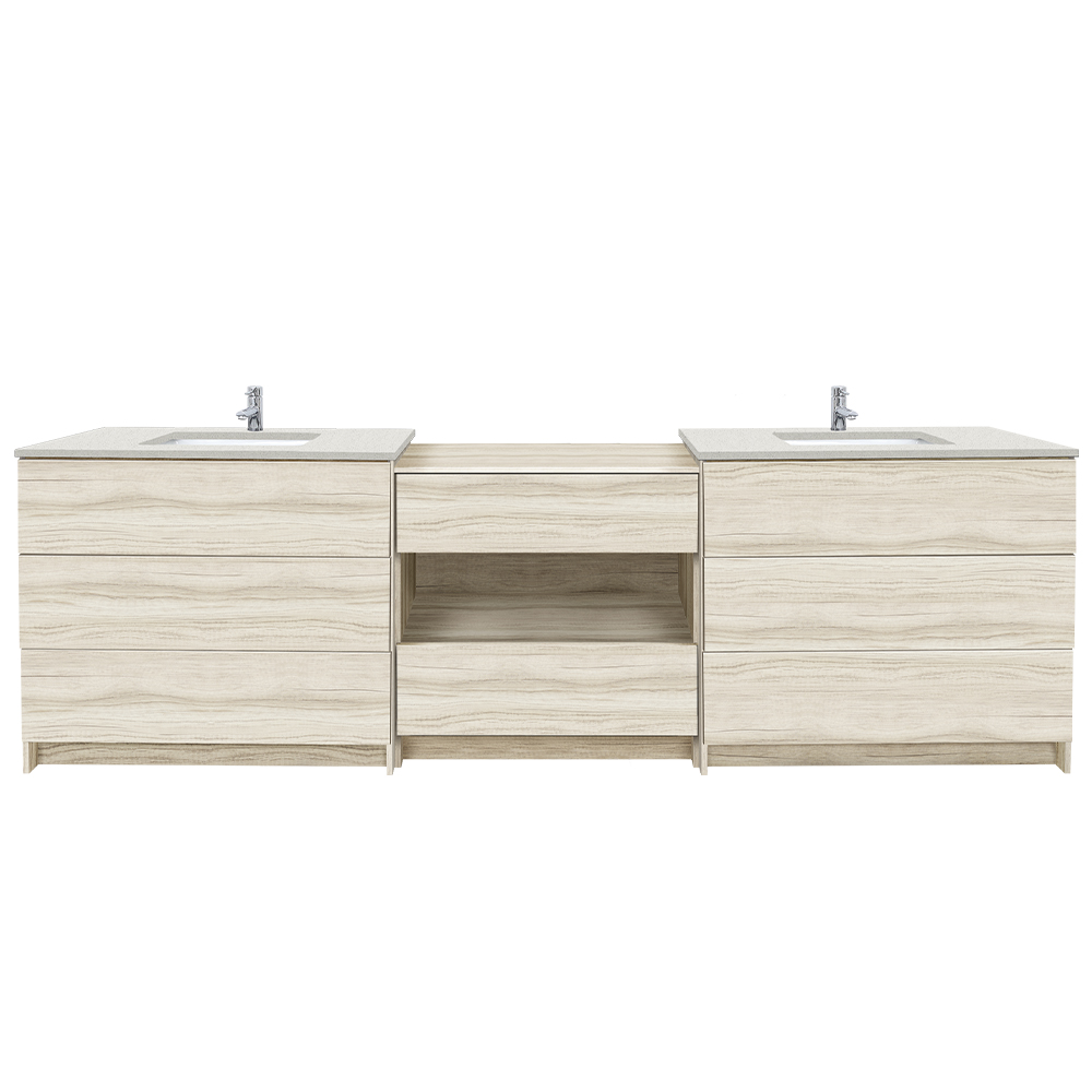 Meuble de salle de bain moderne Element standing de 92 » et 102 » avec combo en quartz - unnamed file 204 2 | Meuble de salle de bain moderne Element standing de 92 » et 102 » avec combo en quartz - Image224