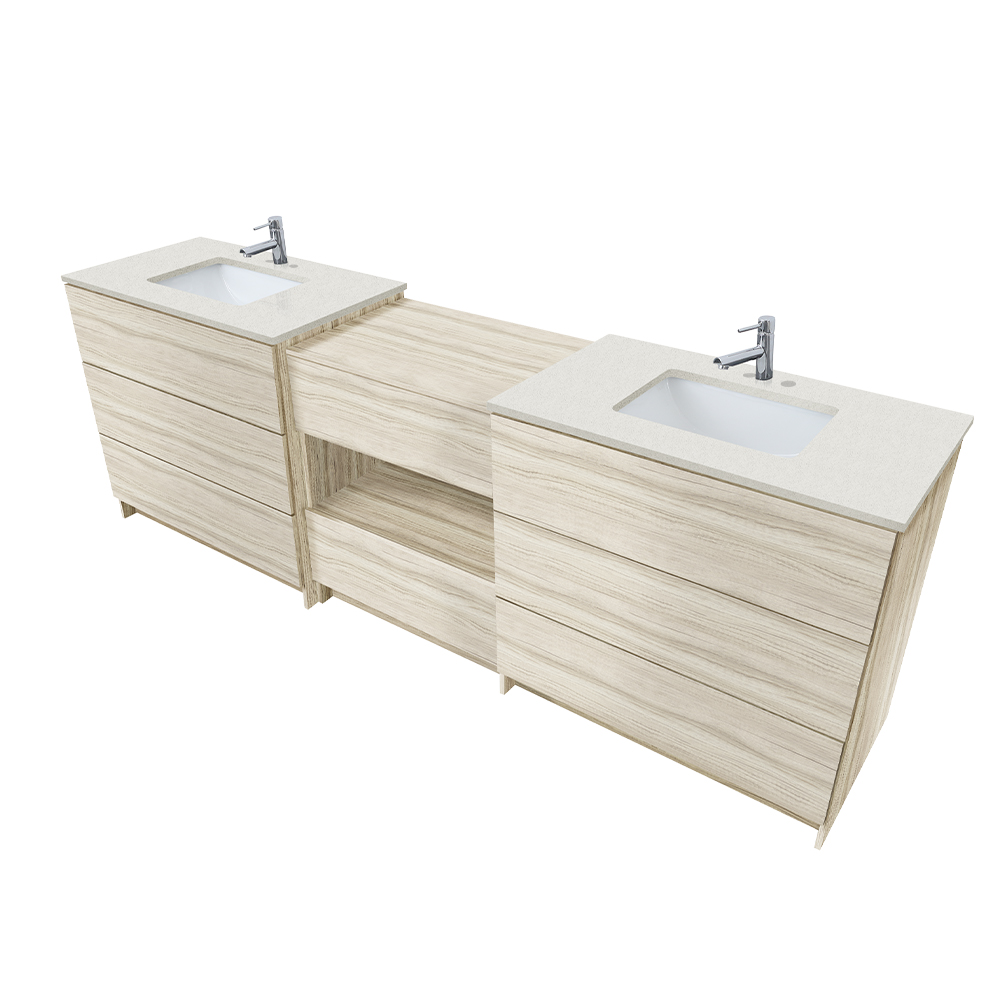 Meuble de salle de bain moderne Element standing de 92 » et 102 » avec combo en quartz - unnamed file 211 2 | Meuble de salle de bain moderne Element standing de 92 » et 102 » avec combo en quartz - Image231